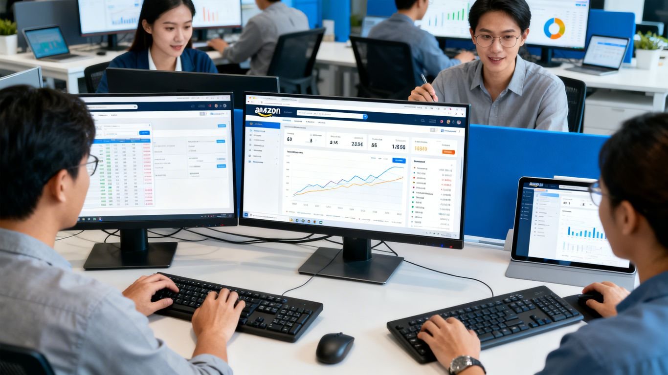 Amazon listing optimization service in action.