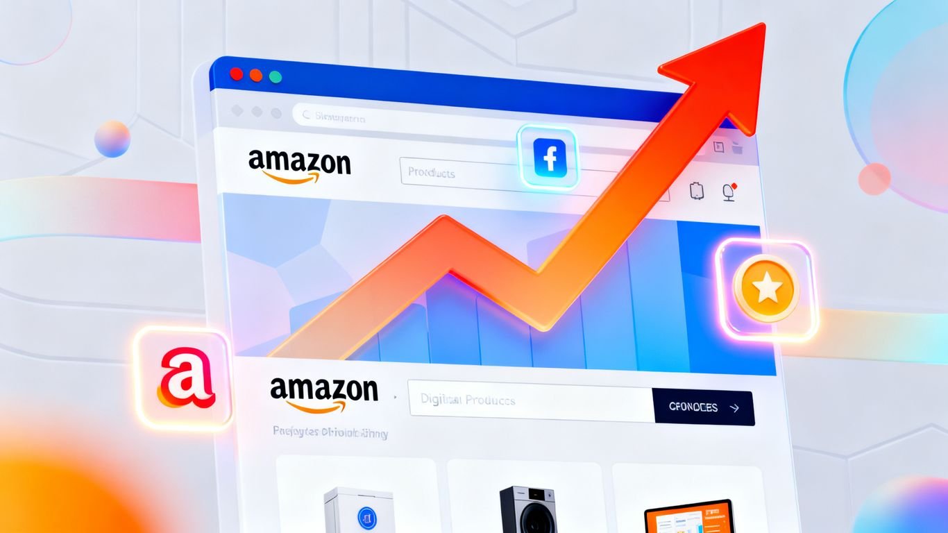 Amazon conversion rate growth illustration