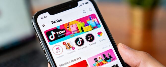 TikTok Shop interface on a smartphone screen.