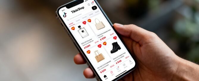 TikTok Shop interface on a smartphone screen.