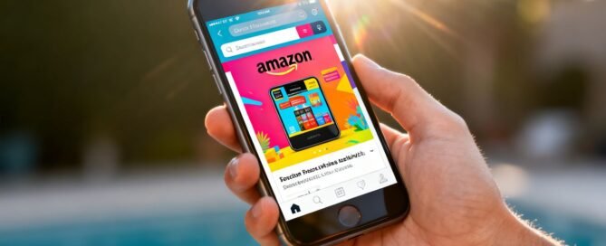 Amazon ACOS growth tactics on a smartphone screen.