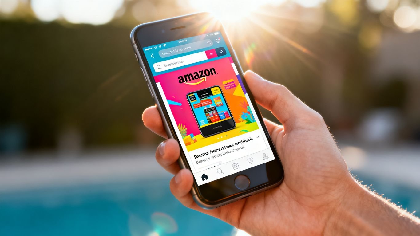 Amazon ACOS growth tactics on a smartphone screen.